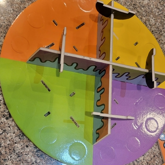 HALLOWEEN MONSTER TREAT STAND WITH CONES AND TARGET HYDE AND EEK WALL STICKERS - Picture 9 of 16